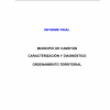 Caracterización y diagnóstico ordenamiento territorial Camotán